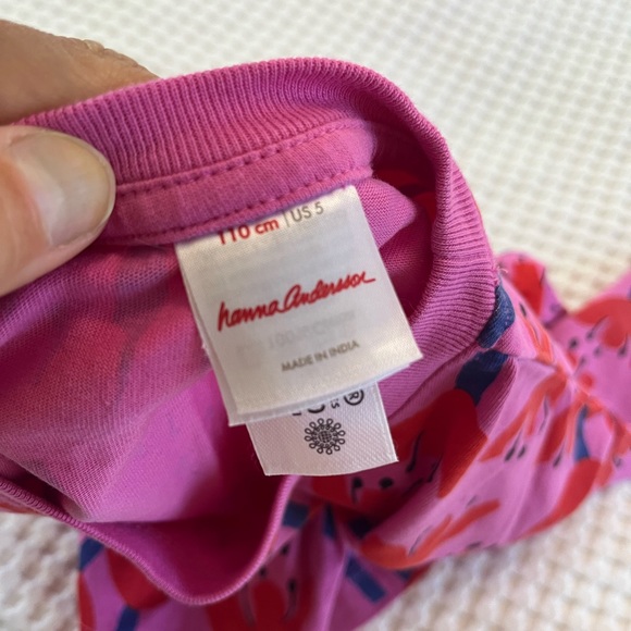 Hanna Andersson || Pink Spring Tulip Print Shirt - Picture 2 of 4